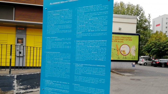 Die AGB von Park & Control sind ziemlich lang. (Foto: Friedhelm Greis/Golem.de)
