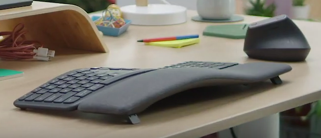 Ergo K860 Ergonomic Split Keyboard (Bild: Logitech)