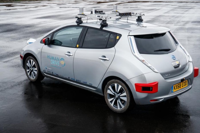 Modifizierter Nissan Leaf (Bild: Nissan)