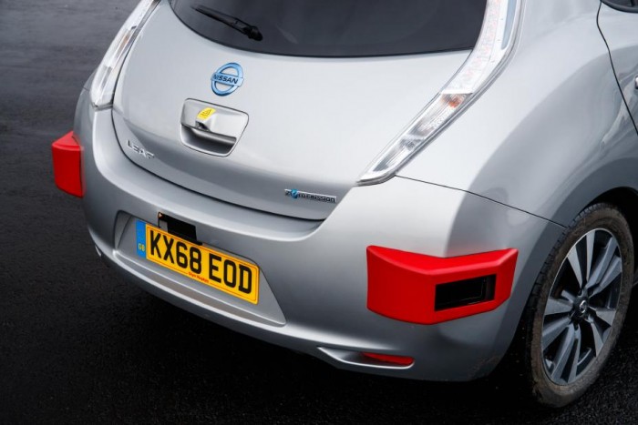 Modifizierter Nissan Leaf (Bild: Nissan)