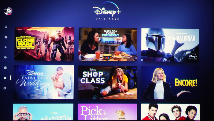 Disney+ in der niederländischen Version - für die Originals gibt es einen eigenen Bereich. (Bild: Ingo Pakalski/Golem.de)