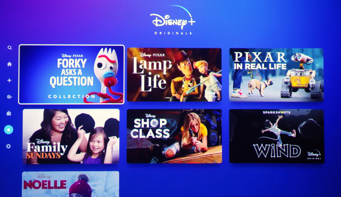 Disney+ in der niederländischen Version - Kinderprofil zeigt nur Inhalte für Kinder (Bild: Ingo Pakalski/Golem.de)