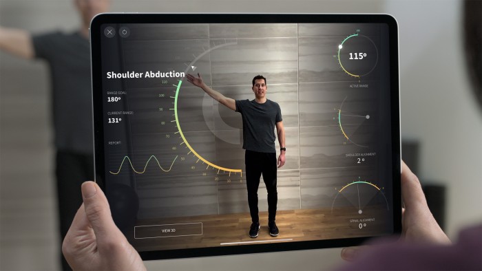 Außerdem ist das neue iPad Pro mit einem Lidar ausgestattet. (Bild: Apple)