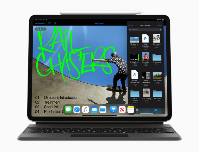 Das iPad Pro unterstützt den Apple Pencil der zweiten Generation. (Bild: Apple)
