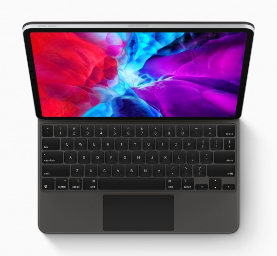 Das Magic Keyboard hat Butterfly-Tasten und ein Touchpad. (Bild: Apple)