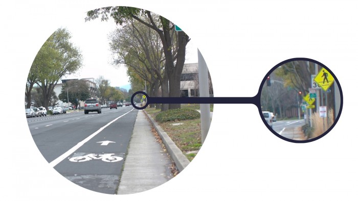 Die neuen Kameras sollen auf 500 Meter Entfernung ein Stoppschild erkennen. (Foto: Waymo)