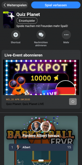 Facebook Gaming (Bild: Facebook/Screenshot: Golem.de)