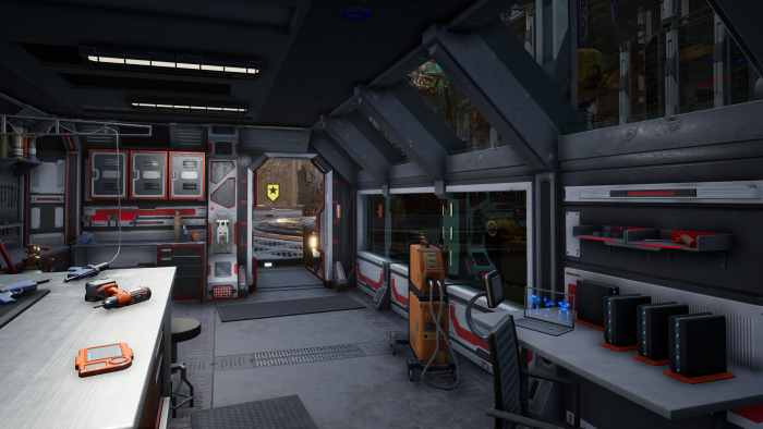 Mechwarrior 5 mit Raytracing (Rechteinhaber: Piranha Games, Screenshot: Golem.de)