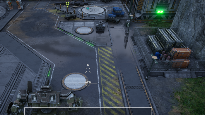 Mechwarrior 5 ohne Raytracing (Rechteinhaber: Piranha Games, Screenshot: Golem.de)