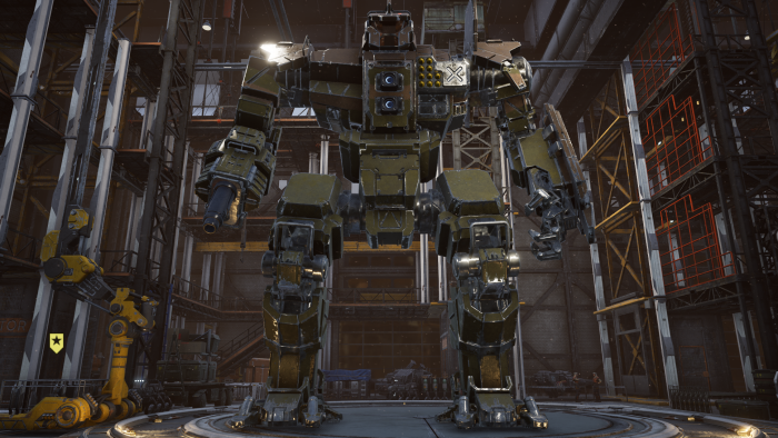 Mechwarrior 5 ohne Raytracing (Rechteinhaber: Piranha Games, Screenshot: Golem.de)