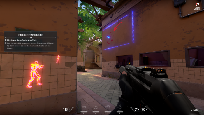 ... sodass wir Gegner durch Wände sehen, auch ohne Wall-Hack. (Bild: Riot Games/Screenshot: Golem.de)