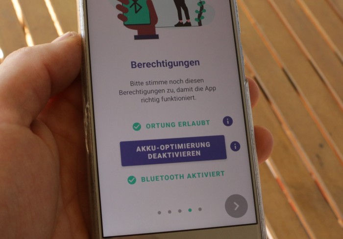 Auch die Akku-Optimierung muss deaktiviert werden. (Foto: Friedhelm Greis/Golem.de)