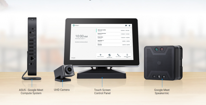 Asus Google Meet Hardware Kit (Bild: Asus)