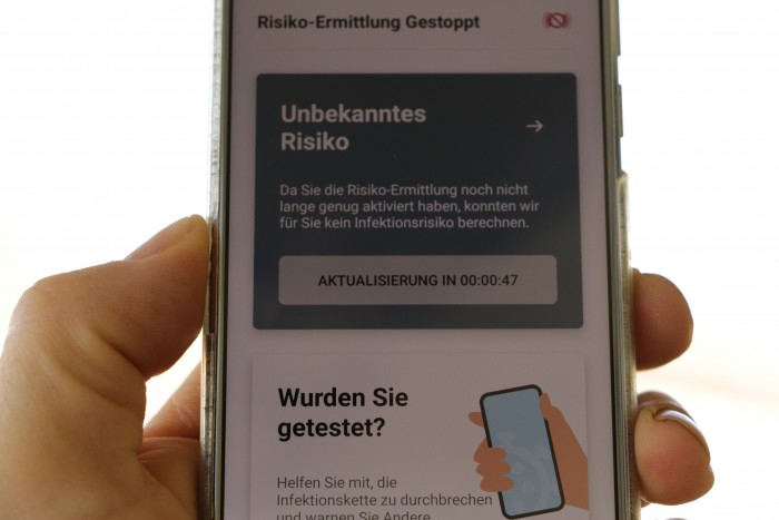 Die Risikoermittlung l&auml;sst sich manuell aktualisieren. (Foto: Friedhelm Greis/Golem.de)