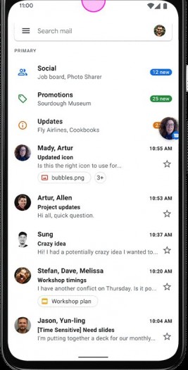 Parallele Nutzung von Messenger-Apps in Android 11 (Bild: Google)