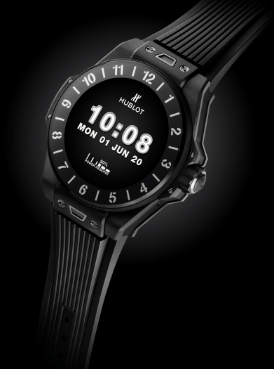 Die Big Bang e ist eine Smartwatch im Luxussegment. (Bild: Hublot)