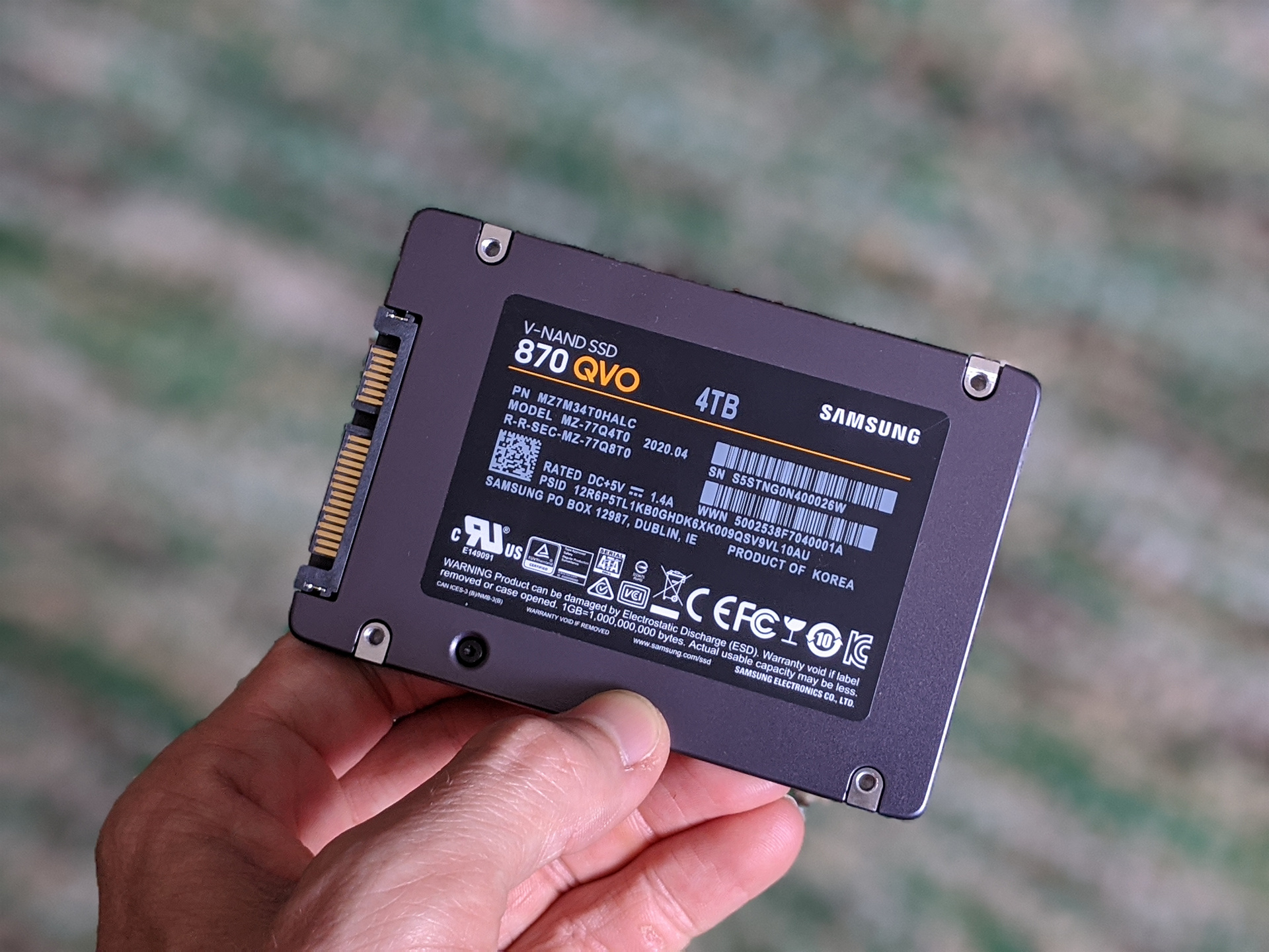 Samsung 870 QVO ausprobiert Die erste 8TByteConsumerSataSSD ist da