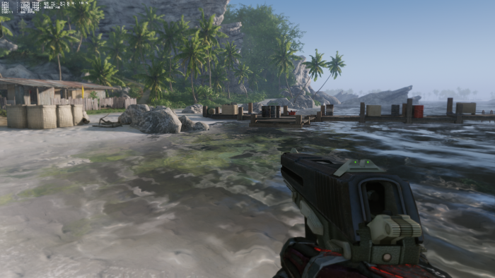 ... was ohne Raytracing an Reflektionen fehlt. (Rechteinhaber: Crytek, Screenshot: Golem.de)