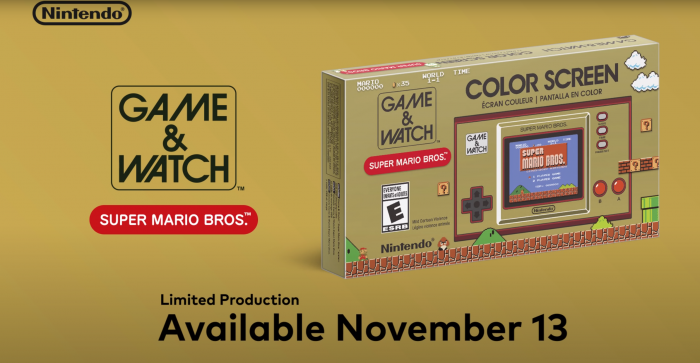 Game and Watch: Super Mario Bros. (Bild: Nintendo)