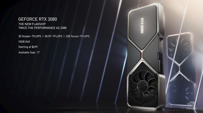 Daten der Geforce RTX 3080 (Bild: Nvidia)