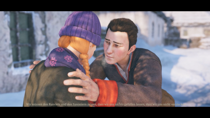 In Zwischensequenzen lernen wir die Hauptfiguren kennen. (Bild: King Art Games/Screenshot: Golem.de)