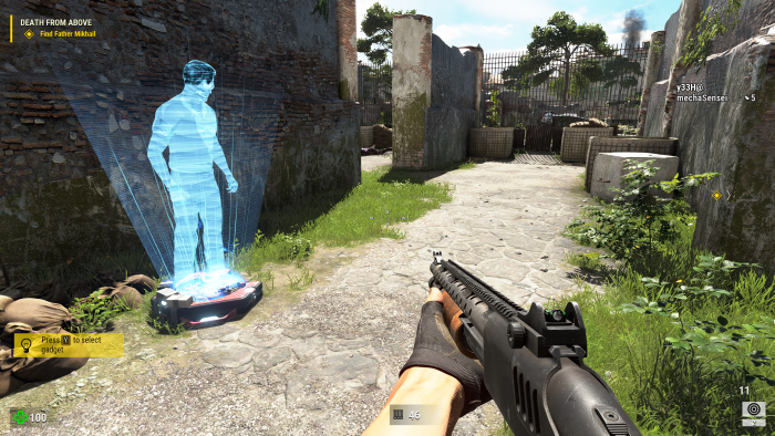 Das Hologramm ist ein Gadget und soll Gegner ablenken. (Rechteinhaber: Croteam, Screenshot: Golem.de)