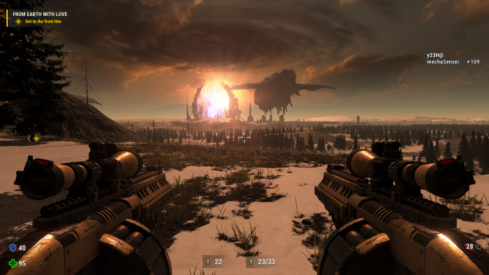In späteren Leveln werden die Maps offener. (Rechteinhaber: Croteam, Screenshot: Golem.de)