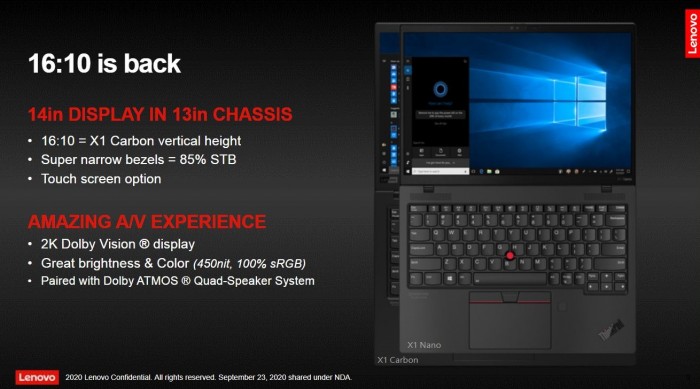 Thinkpad X1 Nano (Bild: Lenovo)