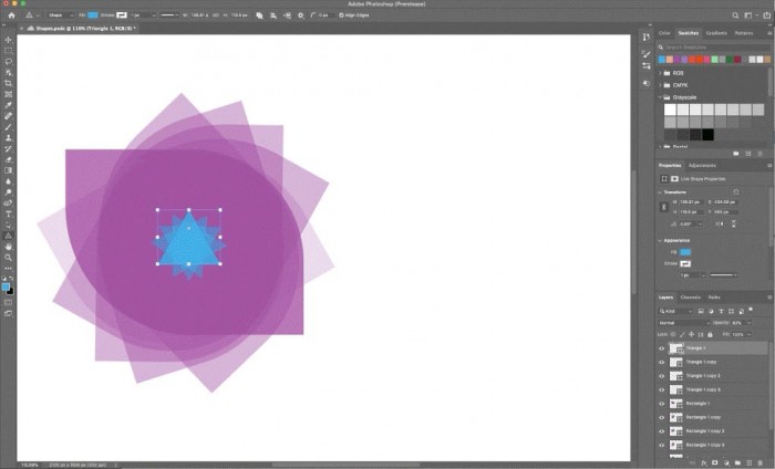 Neue Formenwerkzeuge (Bild: Adobe)