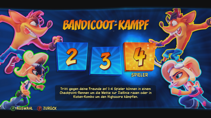 Statt Online-Multiplayer gibt es Sofa-Nacheinander. (Bild: Activision/Screenshot: Golem.de)
