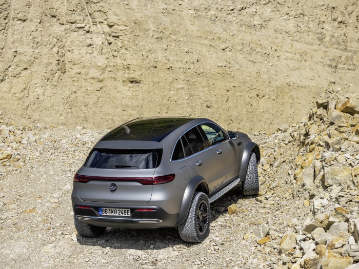 Mercedes EQC 4x4&sup2; (Bild: Daimler)