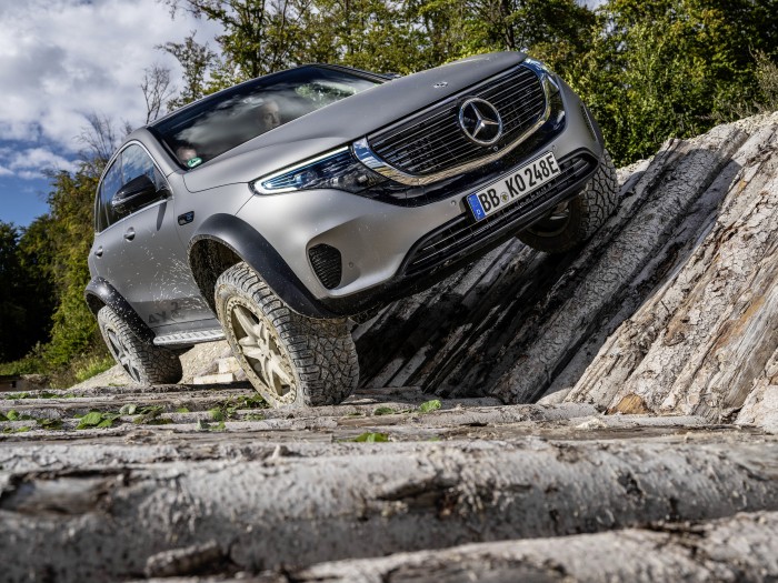 Mercedes EQC 4x4&sup2; (Bild: Daimler)