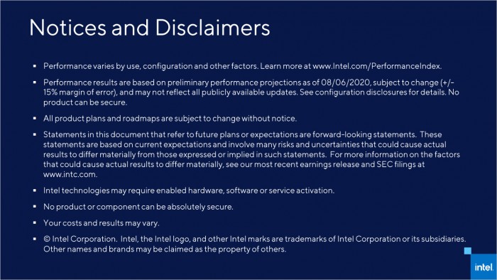 Präsentation zu Rocket Lake S mit Cypress Cove (Bild: Intel)