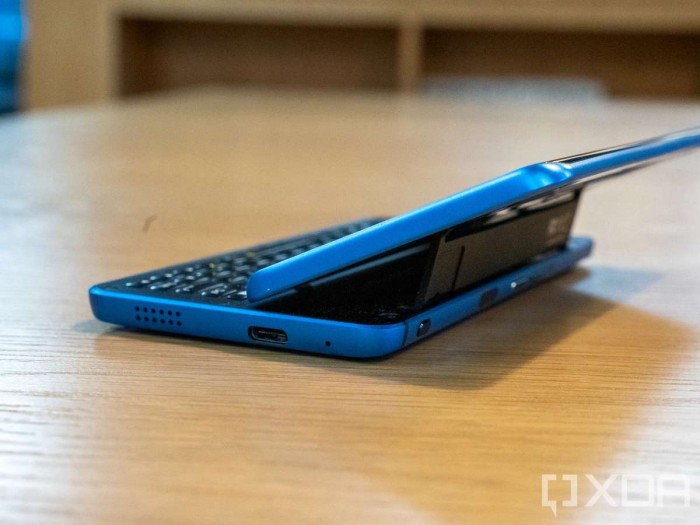 Der Slide-Mechanismus der Tastatur (Bild: XDA Developers)