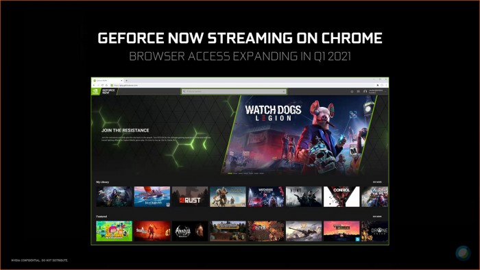 Künftig soll Chrome unterstützt ... (Bild: Nvidia)