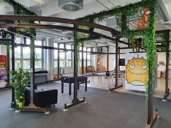 In seinem Büro hat das Startup eine Teststrecke aufgebaut. (Bild: Ottobahn)