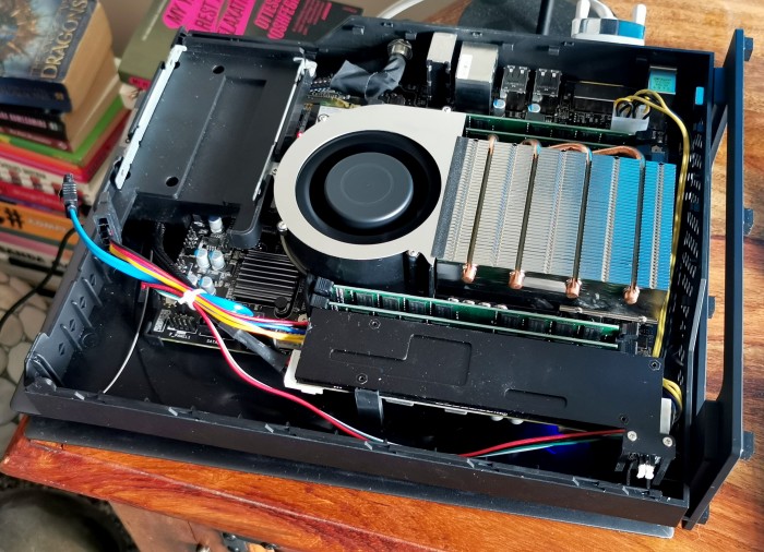 Innerer Aufbau der Chuwi Aerobox (Bild: Anandtech)