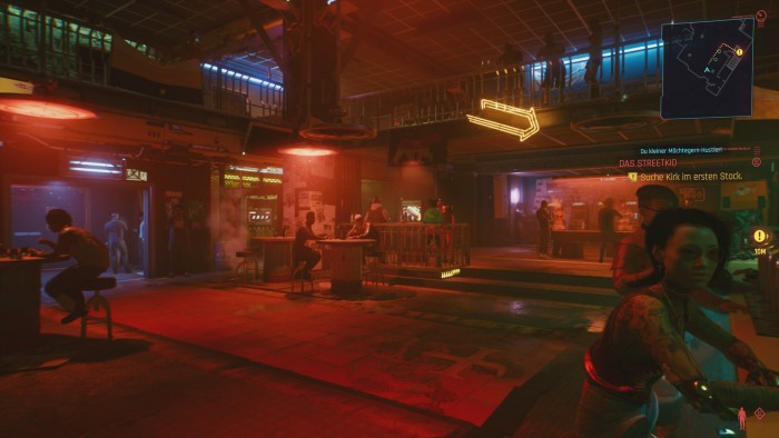 Xbox Series X: Bar (Bild: CD Projekt Red / Screenshot: Golem.de)
