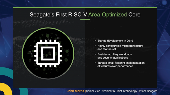 Der Area-Optimized-Core ... (Bild: Seagate)