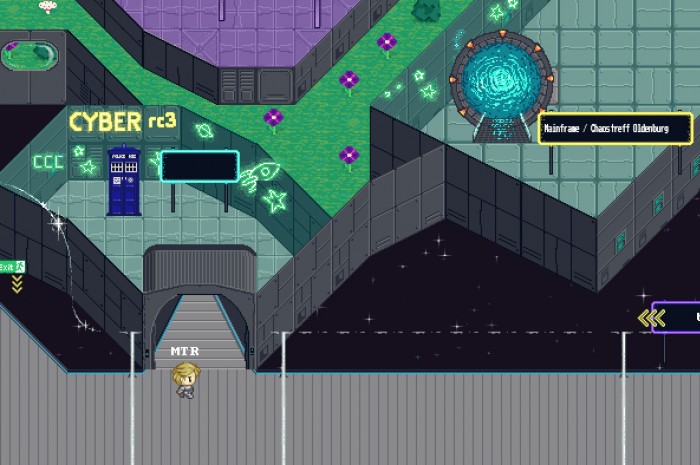 Wir schlendern durch die Remote-Chaos- Welt. (Screenshot: Golem.de)