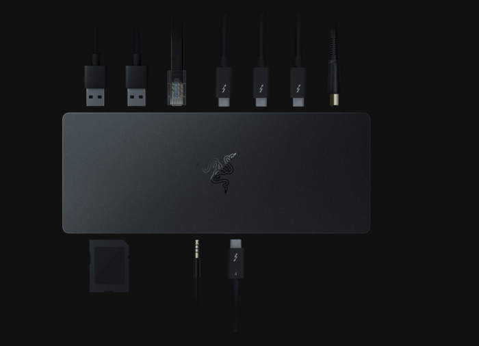 Thunderbolt 4 Dock Chroma (Bild: Razer)
