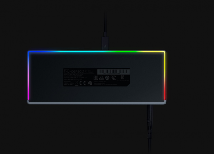 Thunderbolt 4 Dock Chroma (Bild: Razer)