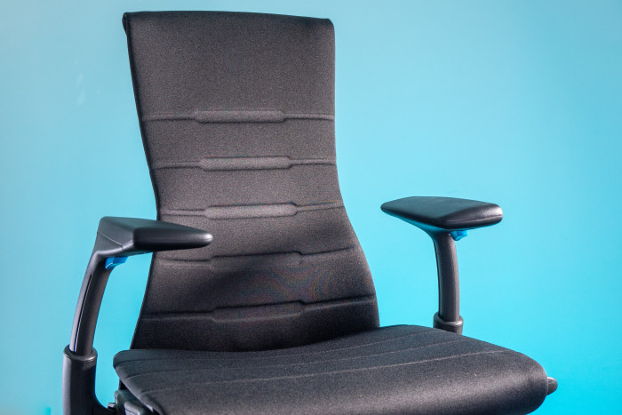 Rückenpolster mit einigen Gaming-Akzenten (Bild: Martin Wolf/Golem.de)