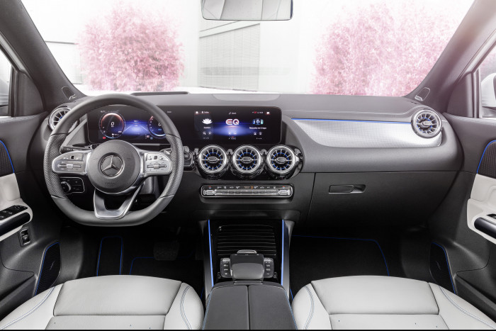 Der "progressive Luxus" der EQ-Serie soll auch in der elektrischen A-Klasse noch spürbar sein. (Foto: Mercedes-Benz)