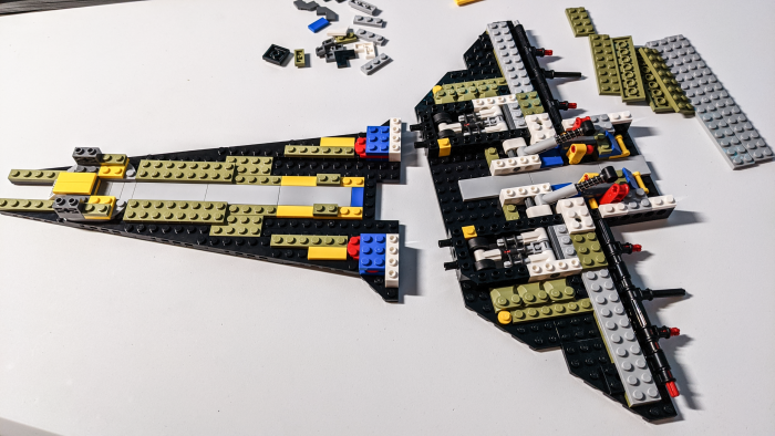 Lego Space Shuttle Discovery (Bild: Oliver Nickel/Golem.de)