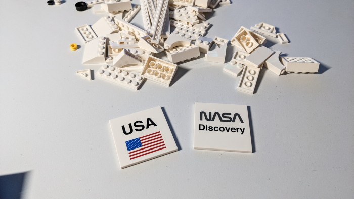 Lego Space Shuttle Discovery (Bild: Oliver Nickel/Golem.de)