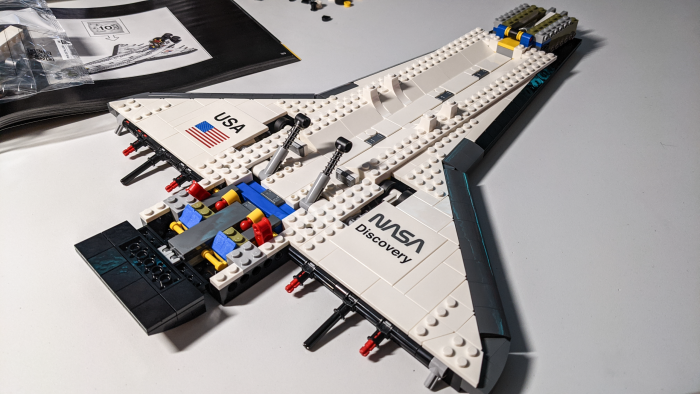 Lego Space Shuttle Discovery (Bild: Oliver Nickel/Golem.de)