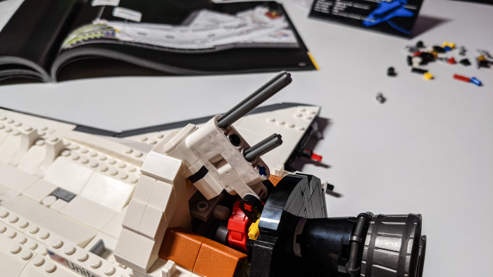 Lego Space Shuttle Discovery (Bild: Oliver Nickel/Golem.de)