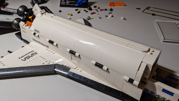 Lego Space Shuttle Discovery (Bild: Oliver Nickel/Golem.de)