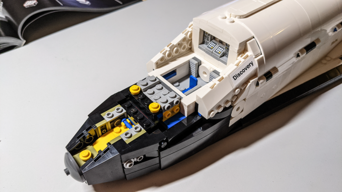 Lego Space Shuttle Discovery (Bild: Oliver Nickel/Golem.de)